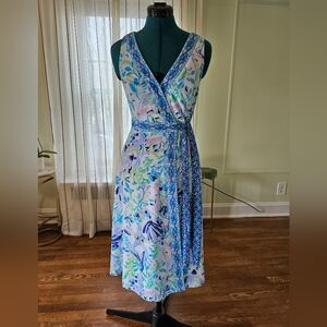 Lily Pulitzer Paisley Wrap Dress